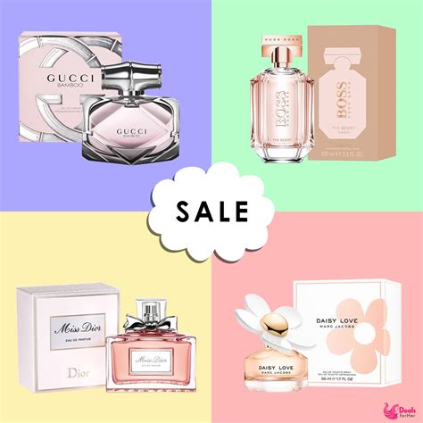 special offers on ladies perfumes.